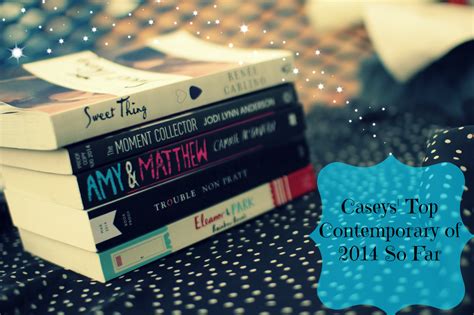 Dark Readers Caseys Top 5 Contemporary Books Read This Year