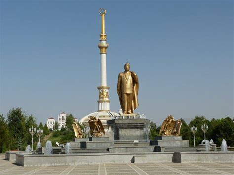 Turkmenistan Independence Park In Ashgabat Travel2Unlimited