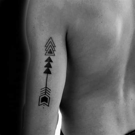 60 Back Of Arm Tattoo Designs For Men Cool Ink Ideas Geometric