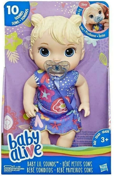 Baby Alive Baby Lil Sounds Blond Toy At Mighty Ape Nz