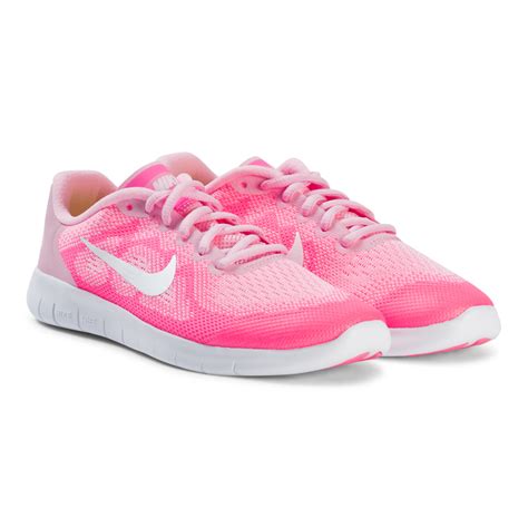 Pale Pink And White Nike Free Running Shoes Alexandalexa