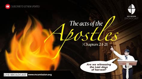 The Acts Of The Apostles Chapter 21 21 Part 1 Are Witnessing Last