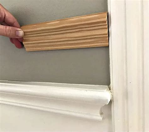 How To Cut An End Cap For Molding Like Chair Rail Easy Steps And Video