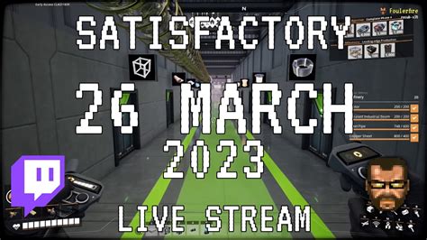 Livestream Satisfactory Sim Sunday Impractical Builds For Fun And