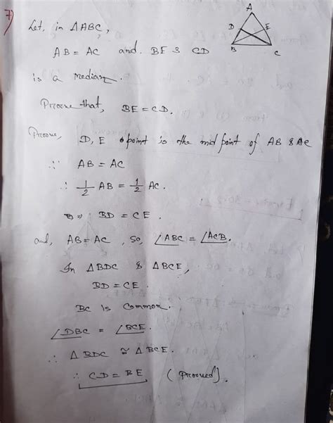 Nctb Class 7 Math Chapter Ten Exercise 10 2 Solution