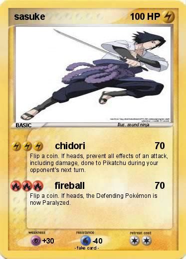 Pokémon Sasuke 4014 4014 Chidori My Pokemon Card