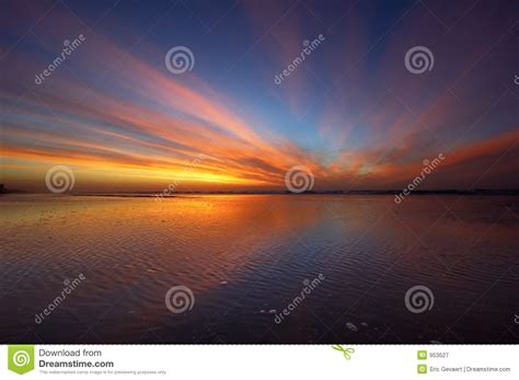 Colorful Sky After The Sunset Natural Sky Background Royalty Free