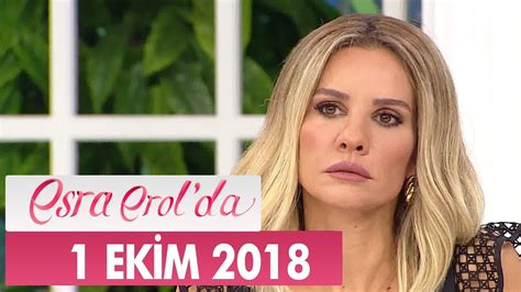 .başlayan esra erol devamında sırasıyla esra erol'la i̇zdivaç , esra erol`la evlen benimle adlı programları sundu. Esra Erol'da 1 Ekim 2018 - Tek Parça - YouTube