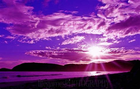 Clouds Purple Sunset Sky And Clouds Romantic Sunset