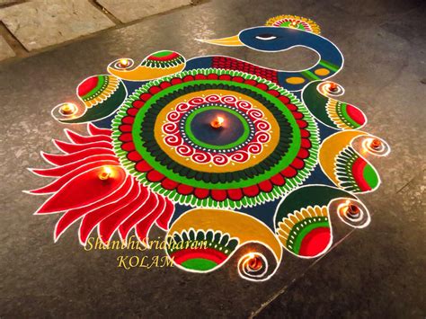 Free Photo Indian Rangoli Diwali Art Artwork Blue Free Download