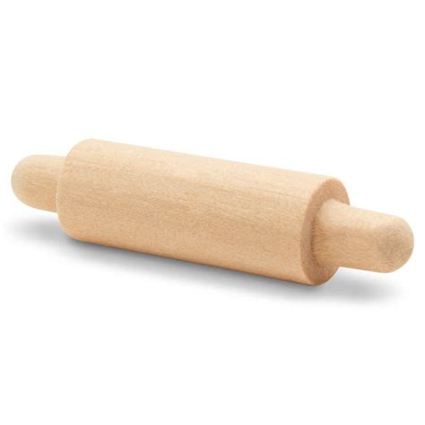 Miniature Wooden Rolling Pin 1 12