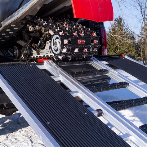 Black Ice Tri Fold Snowmobile Ramps 1500 Lb Capacity 94 Long