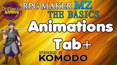 How To Make Custom Animations In Rpg Maker Mz The Basics Tutorial Youtube
