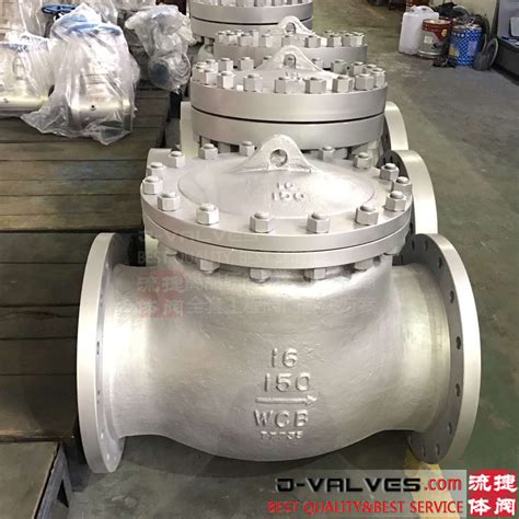 Api 6d High Pressure 600lb Cast Steel Swing Check Valve From China