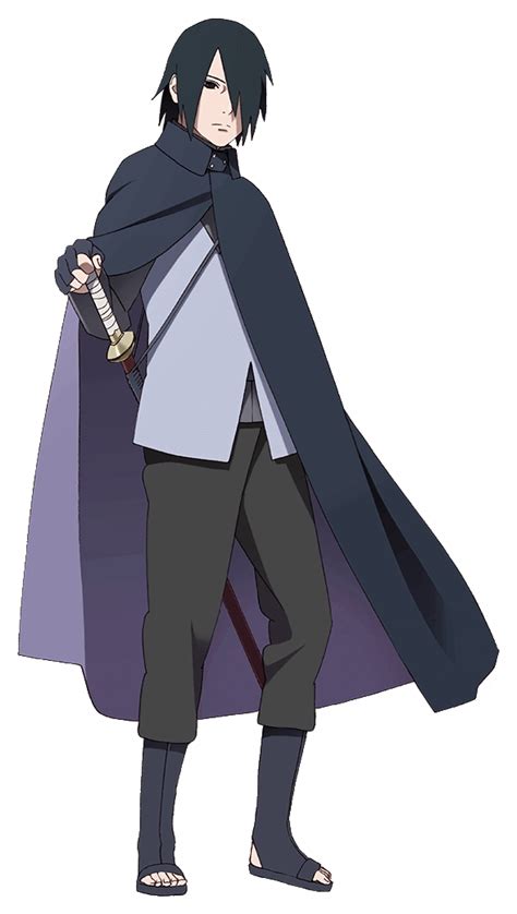 Sasuke uchiha with cape #698 (specialty series). Gambar Sasuke Full Body