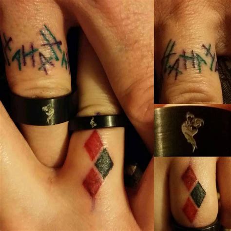 Harley Quinn And Joker Tattoos For Couples