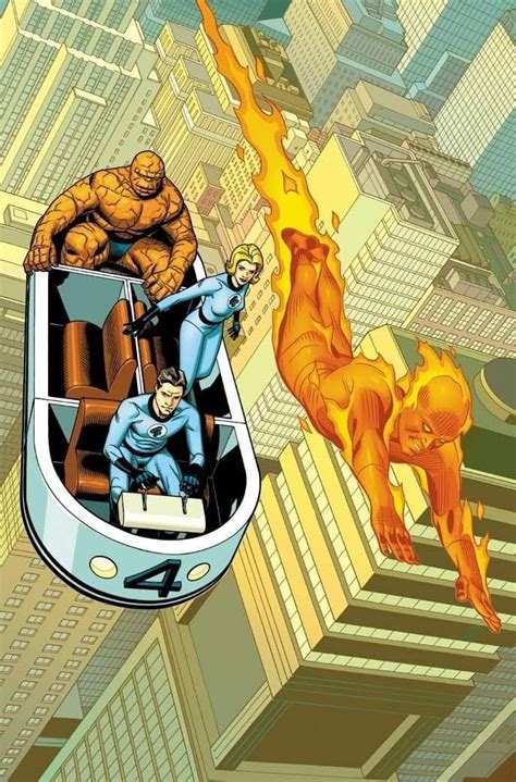Fantasticar Chris Sprouse First Marvel Comic Marvel Comics Art