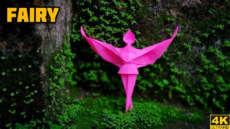Origami Fairy Origami Tutorial Paper Craft Youtube