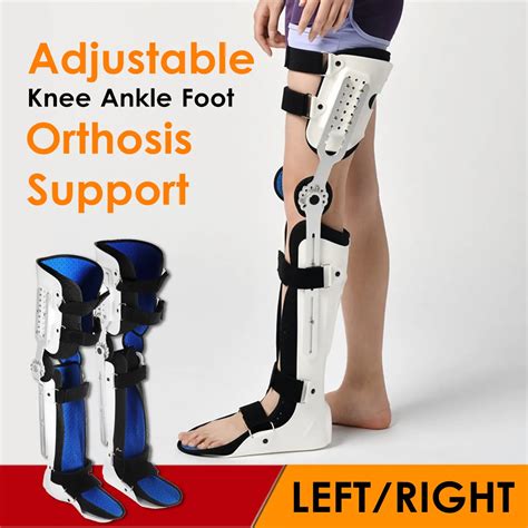 Knee Ankle Foot Orthosis Kafo Brace Fixed Rigid Thigh Knee Joint Ankle