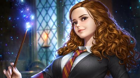 Download Hermione Granger Magic Brown Hair Emma Watson Fantasy Harry