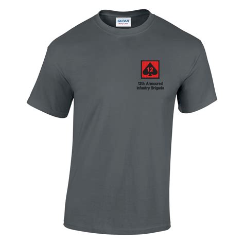 12th Armoured Infantry Brigade Cotton T Shirt — The Military Store