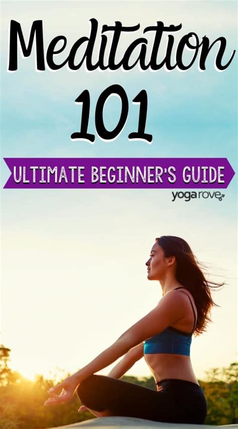 meditation for beginners everything you need to start your practice yoga rove