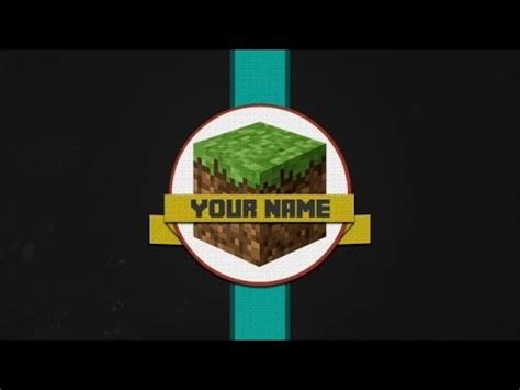 Youtube channel, blog or video. 2 - Free Minecraft Intro Template Movie Maker - YouTube