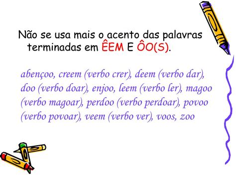 Deem Ou Dêem Nova Ortografia