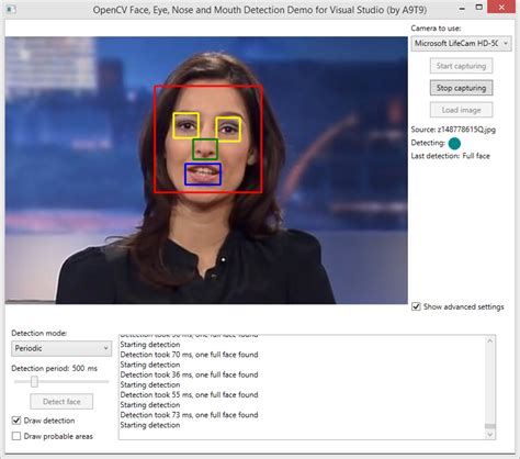 Opencv Face Eye Nose And Mouth Detection Tutorial Now Available On Github Images Erofound