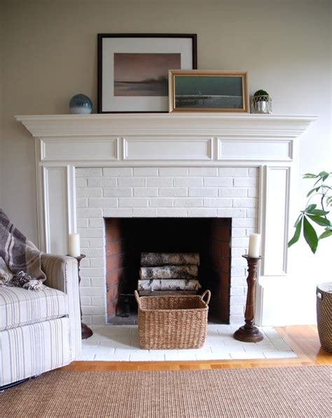 However if you're dying for a fireplace. Fireplace painted with Annie Sloan Chalk Paint | DIY Home ...