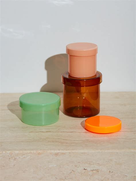 The airtight lids that keep products fresh and secure. Glass Containers in 2020 | Glass containers, Glass ...
