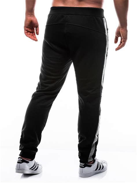 Mens Sweatpants P803 Black Modone Wholesale Clothing For Men