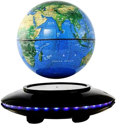 Nbvcx Life Decoration World Globe Magnetic Levitation