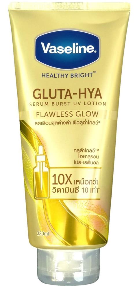 Vaseline Healthy Bright Gluta Hya Serum Burst Uv Lotion Flawless Glow