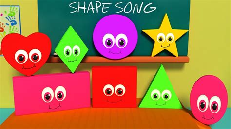 The Shapes Song Shape Song Youtube
