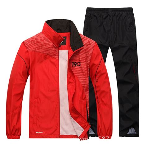 2019 sport suit men quick dry sports suits loose tracksuits mens spring autumn fitness running
