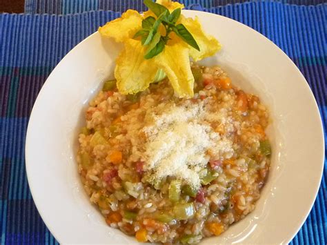 Getreide Risotto mit Gemüse Rezept mit Bild