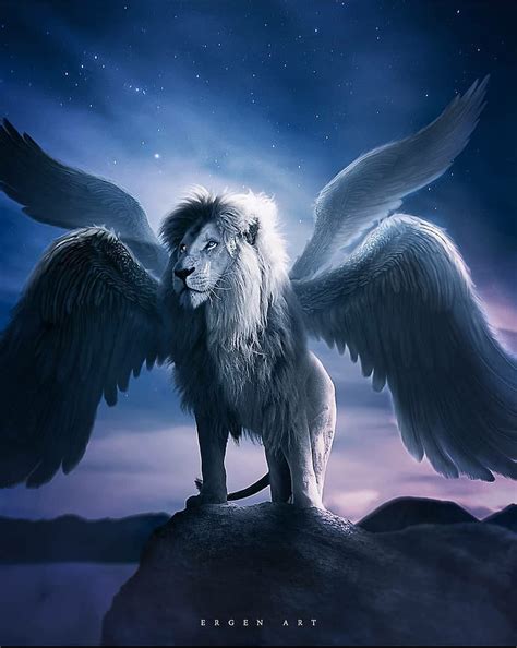 720p Free Download Winged Lion Ideas Mythical Creatures Fantasy