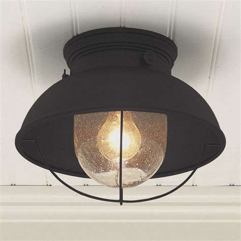 American style glass shade vintage celing lamp fixture 1 lights for kitchen island dining room or living room ceiling lights. 10 Easy Pieces: Black Porch Ceiling Lights: Gardenista