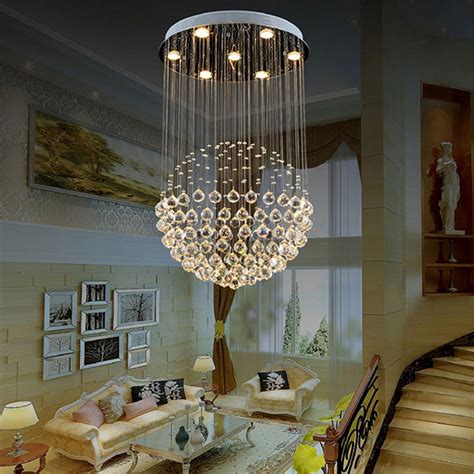 Add the light bulbs and turn the power back on. Modern Crystal Pendant Light Ceiling Lamp Chandelier ...