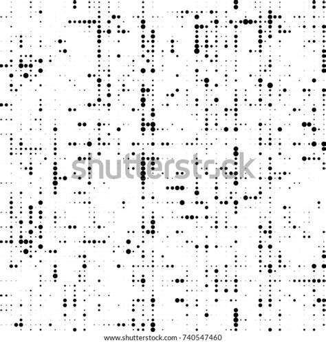 Abstract Halftone Wave Dotted Background Futuristic Stock Vector
