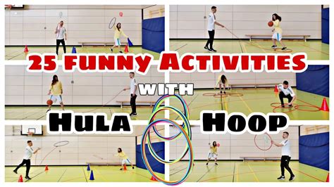 25 Kleine Spielvariationen Mit Reifen 25 Funny Hula Hoop Activities