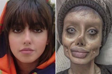Angelina Jolie ‘lookalike Sahar Tabar Shares Haunting Snap Of Hollowed