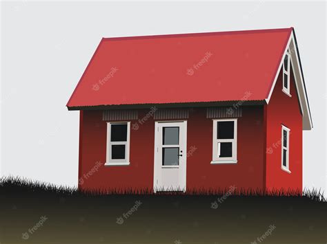 Premium Vector | Suburban house, Private houses and sale horizontal