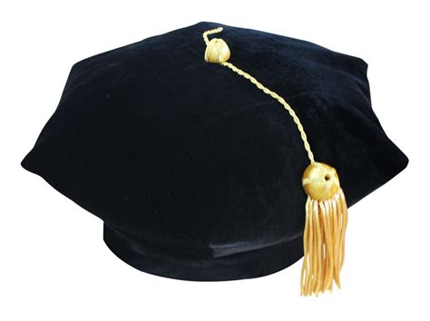 6 Sided Doctoral Tam Academic Faculty Regalia Graduation Cap And Gown