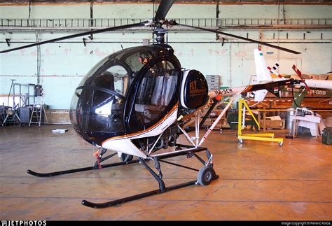 Examination of the wreckage revealed that the main rotor was turning at low speed on impact. HA-SCH | Schweizer 269C-1 | FLY4less | Ferenc Kolos ...