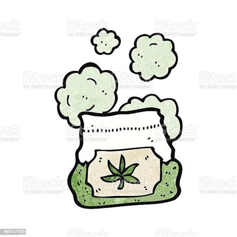 Cartoon Bag Of Weed Stock Illustration Download Image Now Bag