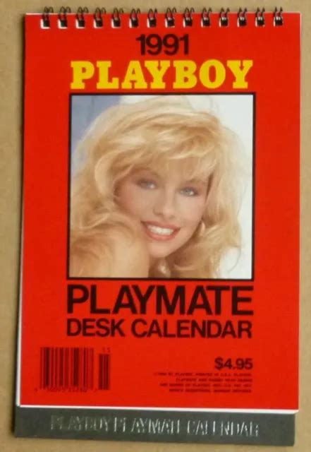 Vintage Playboy Playmate Wall Calendar Spiral Wound Bonus