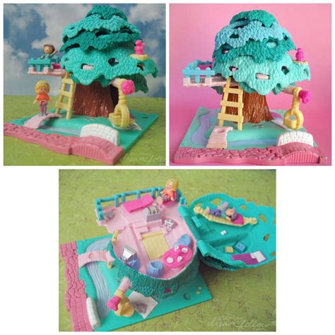 Polly Pocket Collection Pollyville Collection Tree House 1994