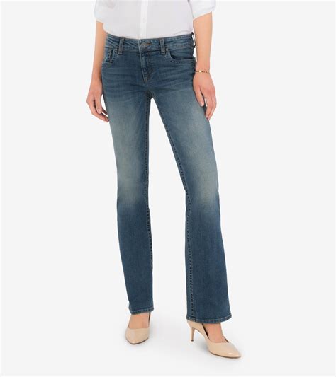 Kate Low Rise Bootcut Exclusive Charm Wash Kut From The Kloth